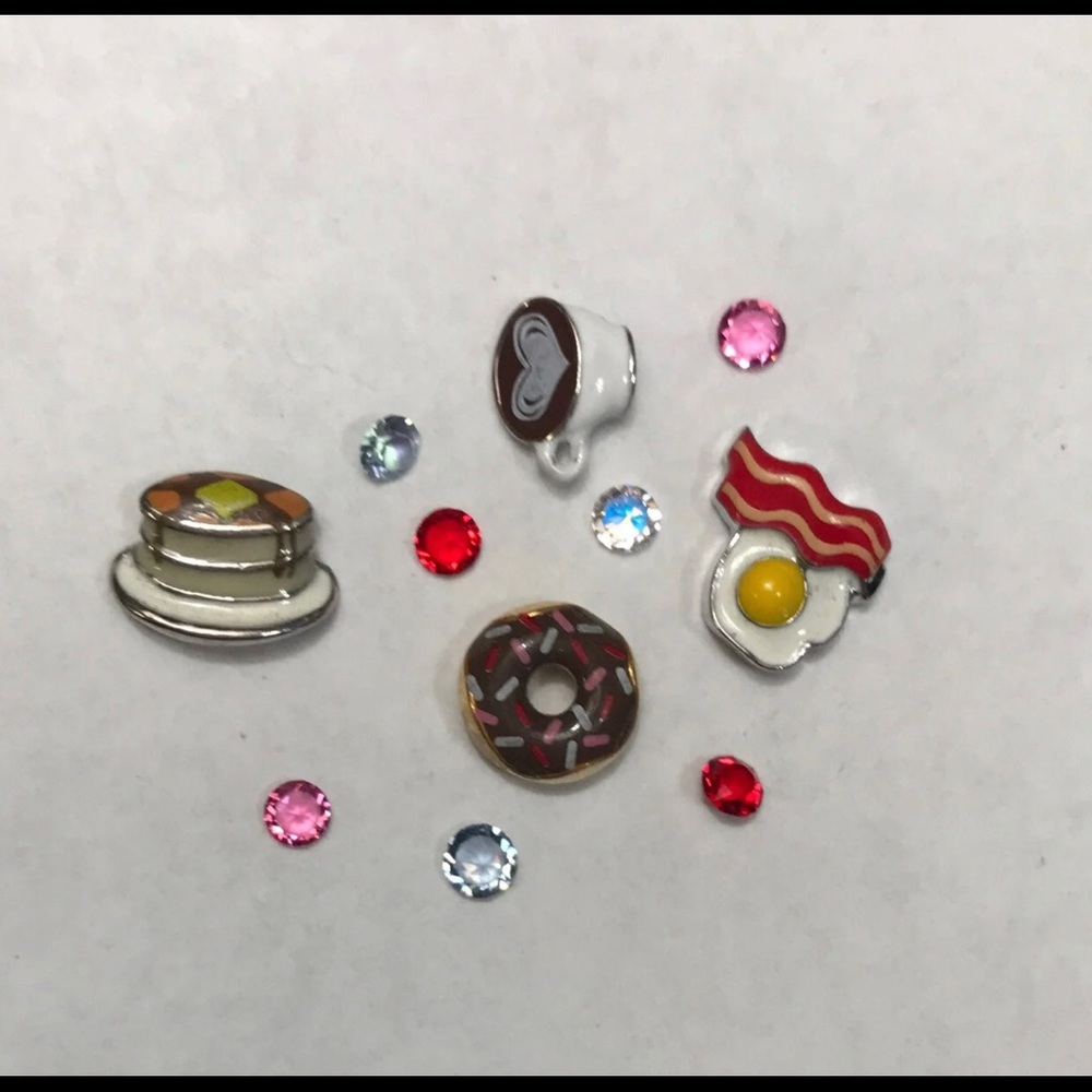 Origami Owl Breakfast Charms - Think Mother’s Day !!